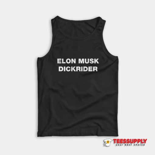 Elon Musk Dickrider Tank Top