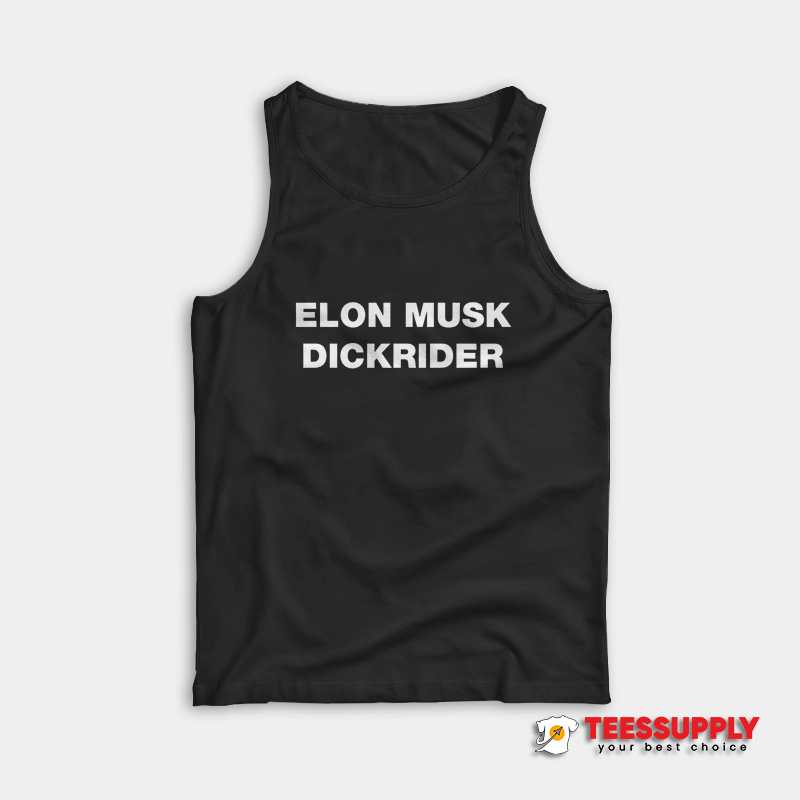 Elon Musk Dickrider Tank Top Elon Musk Dickrider Tank Top