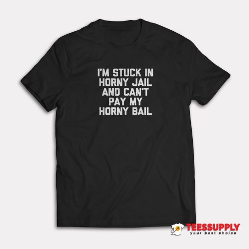 I'm Stuck In Horny Jail T-Shirt