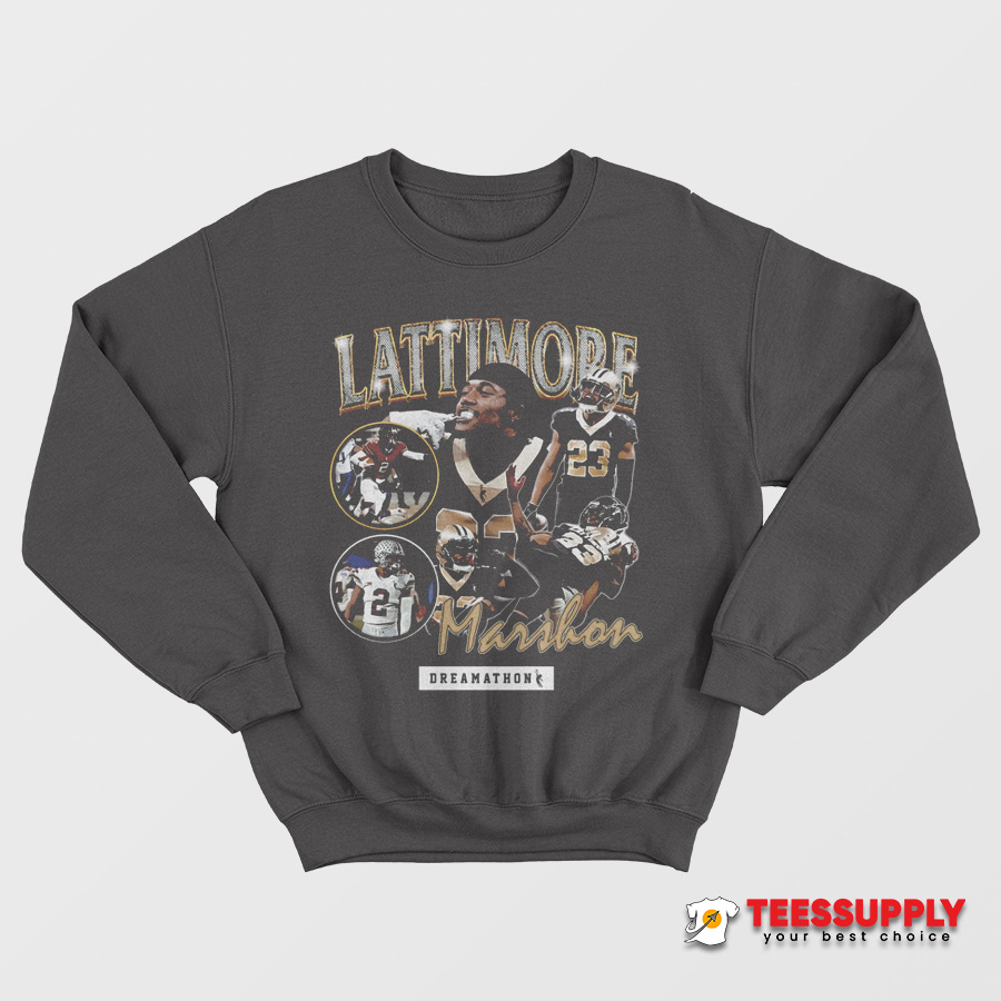 Marshon Lattimore Dreamathon Sweatshirt Marshon Lattimore Dreamathon Sweatshirt