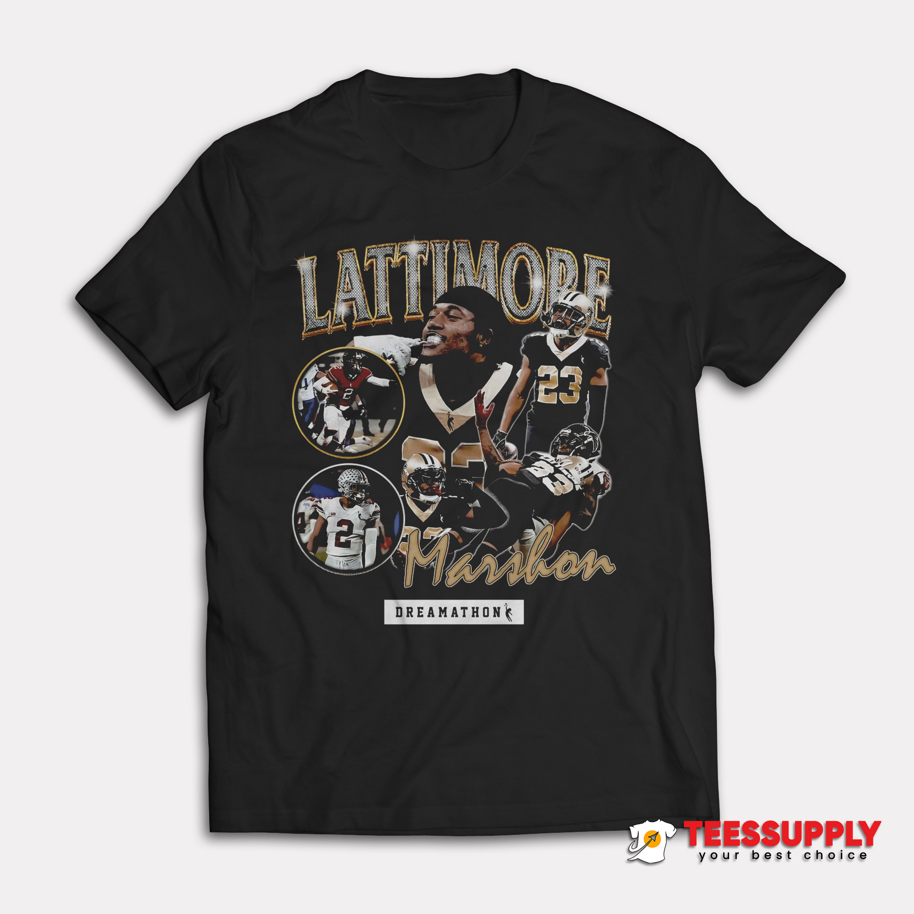 Marshon Lattimore Dreamathon T-Shirt Marshon Lattimore Dreamathon T-Shirt