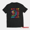 Why Fit In When You Were Born To Stand Out Autism Awareness T-Shirt