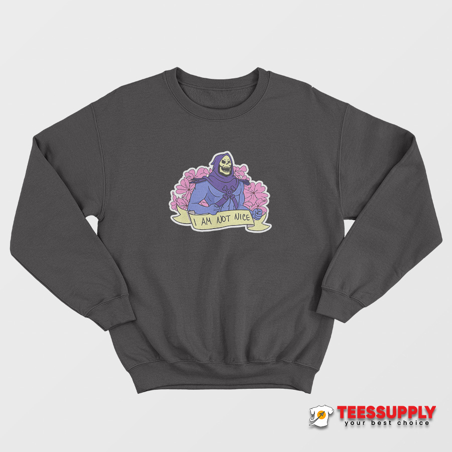 I Am Not Nice Sweatshirt I Am Not Nice Sweatshirt
