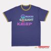 Girlboss Gatekeep Gaslight Ringer T-Shirt