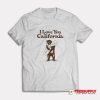 Bear Love California T-Shirt