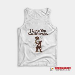Bear Love California Tank Top
