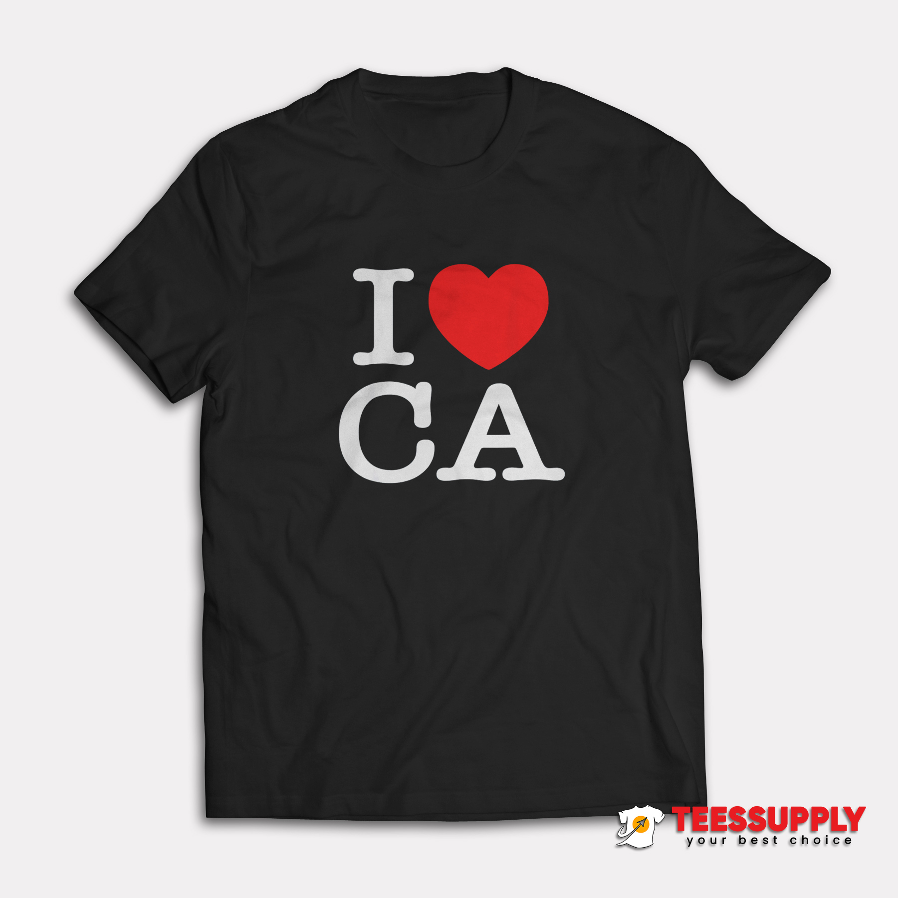 I Heart CA Love California T-Shirt I Heart CA Love California T-Shirt