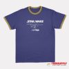 Star Wars #1 Fan Mashup Star Trek Ringer T-Shirt