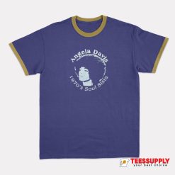 Angela Davis 1970 Soul Sista Ringer T-Shirt