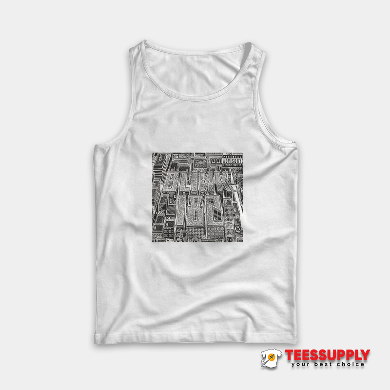 Blink 182 The Neighborhoods Tank Top Blink 182 The Neighborhoods Tank Top
