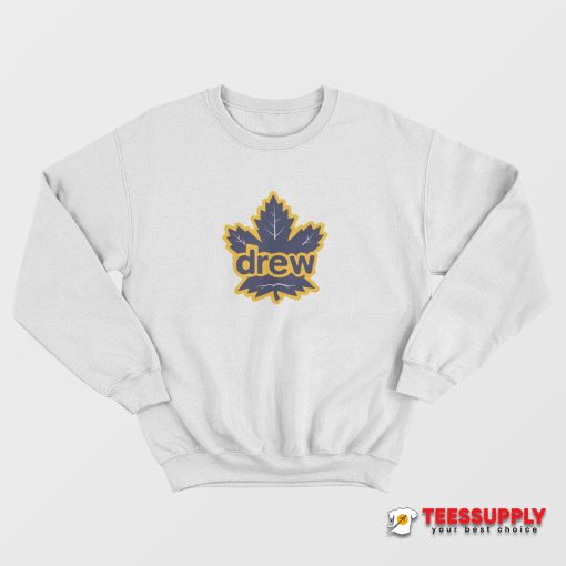 Drew House X Toronto Maple Leafs Justin Bieber Sweatshirt