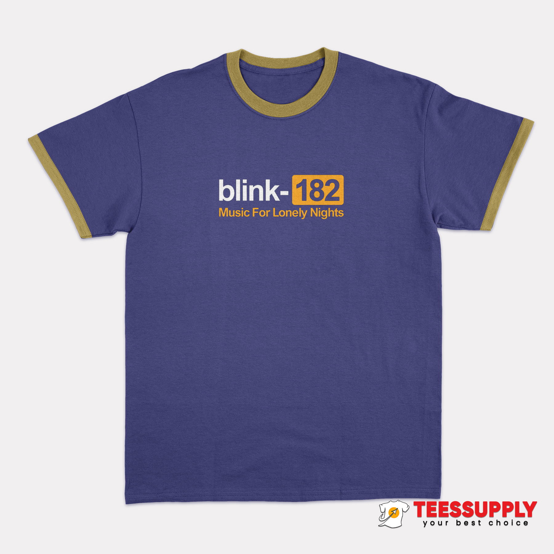 Lonely Nights Ringer T-Shirt Lonely Nights Ringer T-Shirt