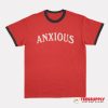 Anxious Shark Tank Ringer T-Shirt