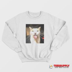 Bleh Cat Meme Sweatshirt