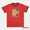 Ham and Cheddar Lunchables Lunch Goals Ringer T-Shirt