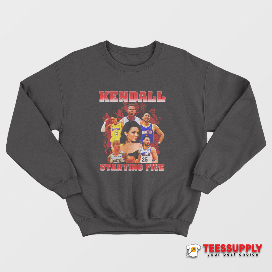 Kendall Starting Five Sweatshirt Kendall Starting Five Sweatshirt