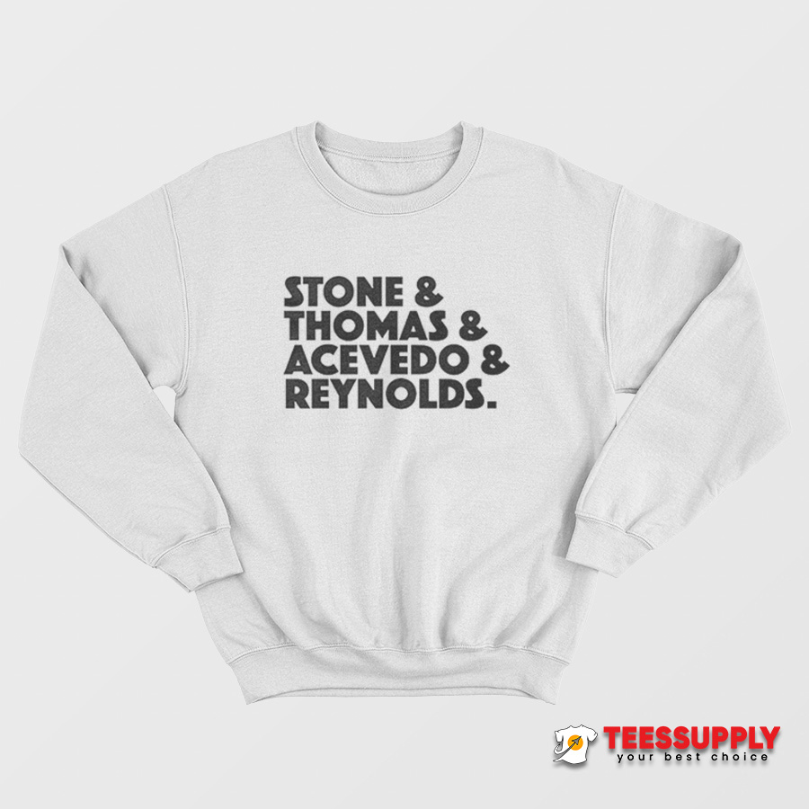 Stone Thomas Acevedo Reynolds Sweatshirt Stone Thomas Acevedo Reynolds Sweatshirt