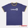 LinkedIn Logo Classic Ringer T-Shirt