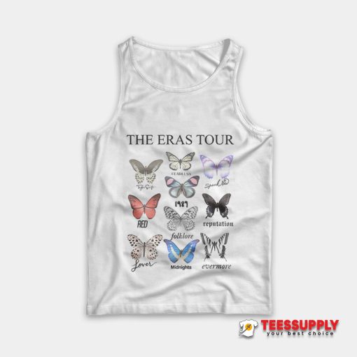 The Eras Tour Butterfly Vintage Tank Top
