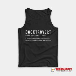 Booktrovert Tank Top