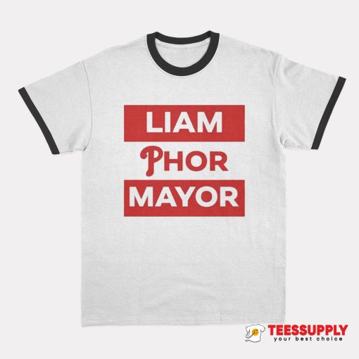 Phillies Liam Phor Mayor Ringer T-Shirt