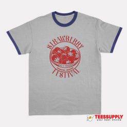 Strawberry Festival Hawkins Indiana Ringer T-Shirt