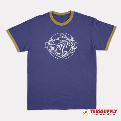 The Pogues Anchor Ringer T-Shirt