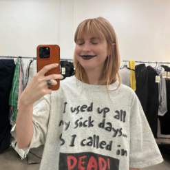 I Used Up All My Sick Days So I Called In Dead T-Shirt