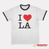 Taylor Swift I Love LA Ringer T-Shirt