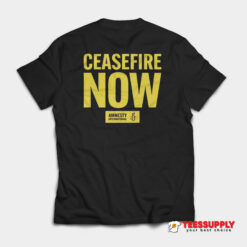 Ceasefire Now Amnesty International T-Shirt