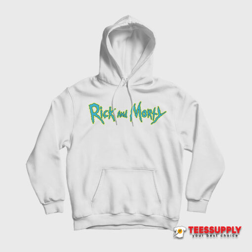 Rick and Morty Logo Hoodie