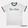 Rick and Morty Logo Ringer T-Shirt