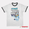 Grand Theft Auto Vi Bluey Ringer T-Shirt