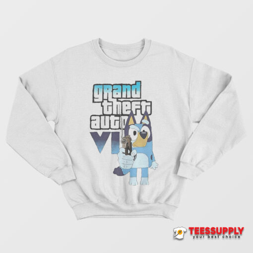 Grand Theft Auto Vi Bluey Sweatshirt