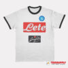 Kappa Napoli Football Ringer T-Shirt