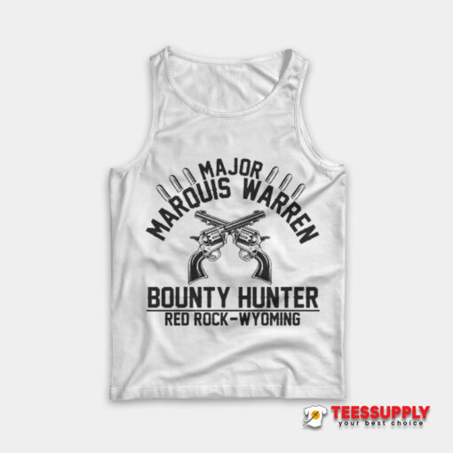 Major Marquis Warren Bounty Hunter Tank Top