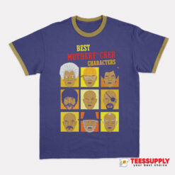 Samuel Jackson Best Motherfucker Characters Ringer T-Shirt