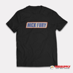 Samuel L Jackson Nick Fury Snikers Parody T-Shirt