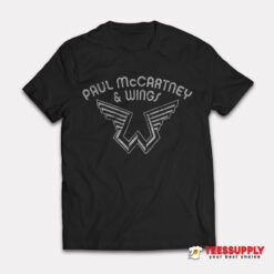 Paul McCartney Wings Logo T-Shirt