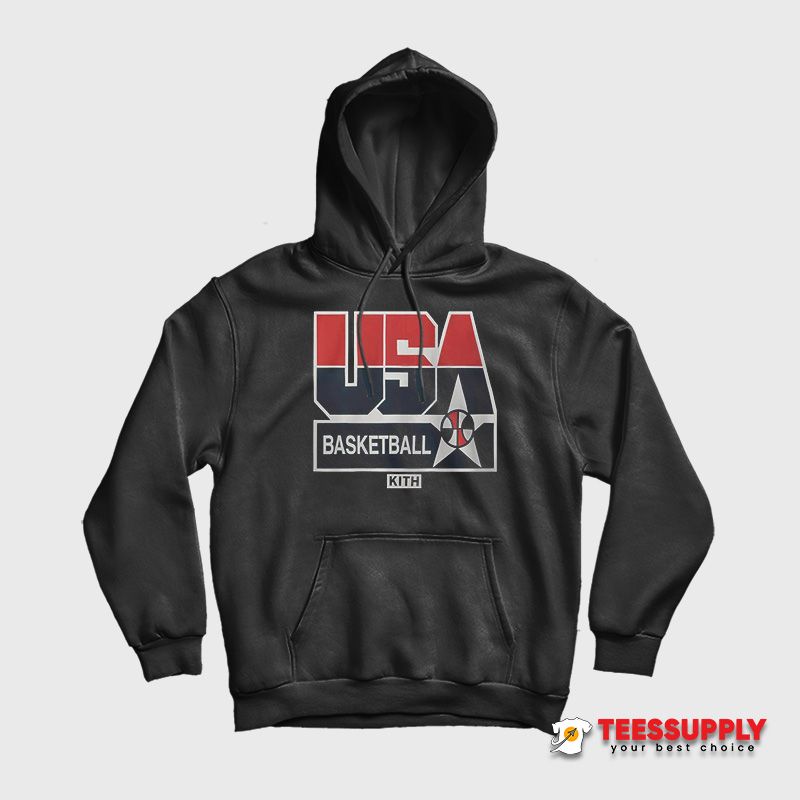 USA Basketball Kith Legend Vintage Nelson Hoodie USA Basketball Kith Legend Vintage Nelson Hoodie