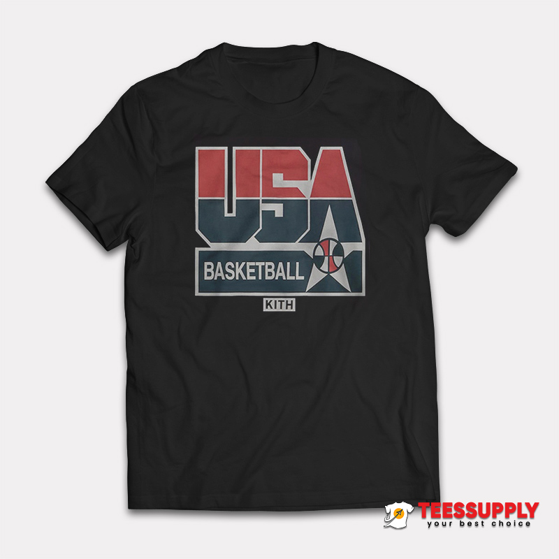USA Basketball Kith Legend Vintage Nelson T-Shirt USA Basketball Kith Legend Vintage Nelson T-Shirt