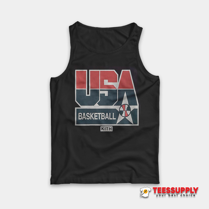 USA Basketball Kith Legend Vintage Nelson Tank Top USA Basketball Kith Legend Vintage Nelson Tank Top