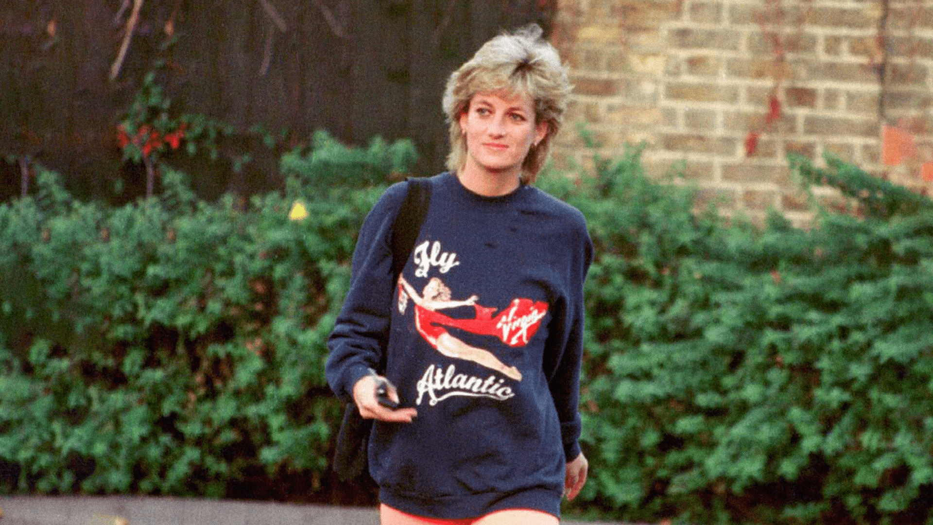 Princess Diana Fly Virgin Atlantic Sweatshirt Princess Diana Fly Virgin Atlantic Sweatshirt
