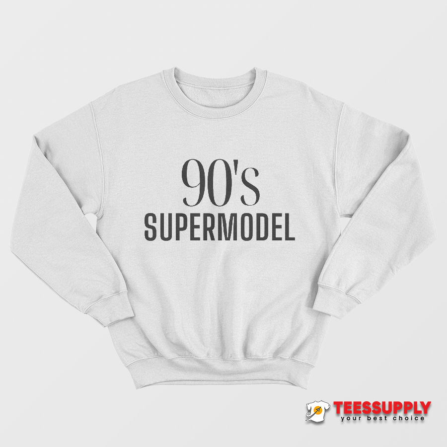 Heidi Klum 90s Supermodel Sweatshirt Heidi Klum 90s Supermodel Sweatshirt
