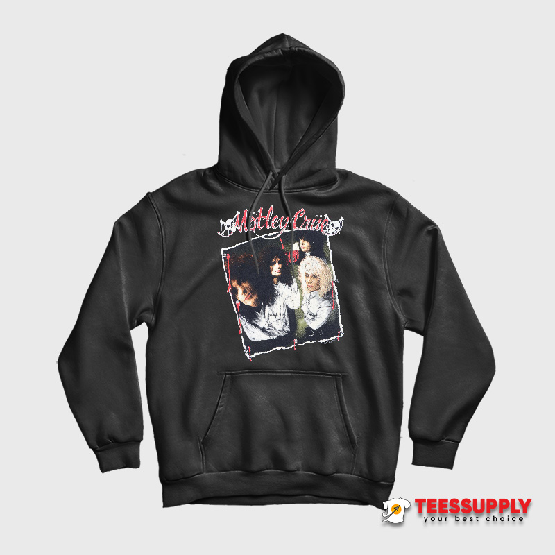 Motley Crue Dr Feelgood Tour Hoodie Motley Crue Dr Feelgood Tour Hoodie