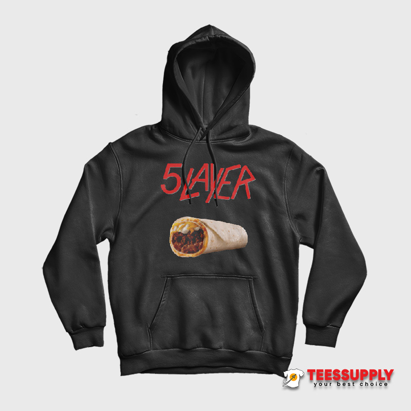 5 Layer Burrito Slayer Parody Logo Hoodie 5 Layer Burrito Slayer Parody Logo Hoodie