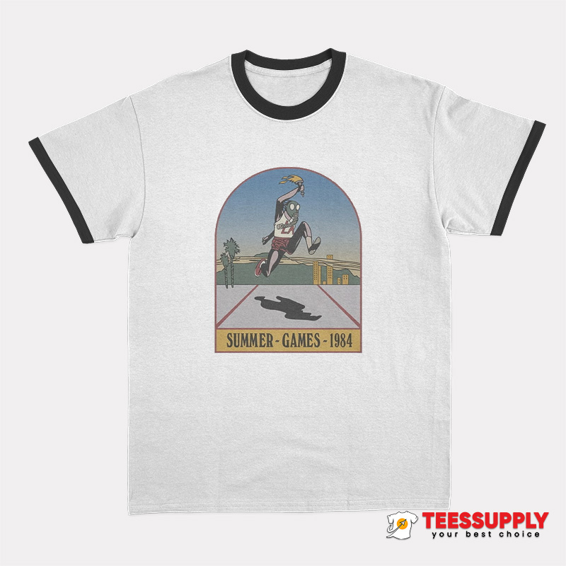 Summer Games 1984 Chris Knight Ringer T-Shirt Summer Games 1984 Chris Knight Ringer T-Shirt