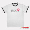 Support The Arts Kiss A Musician Ringer T-Shirt