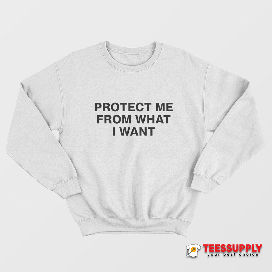 Rosalia Protect Me From What I Want Sweatshirt Rosalia Protect Me From What I Want Sweatshirt